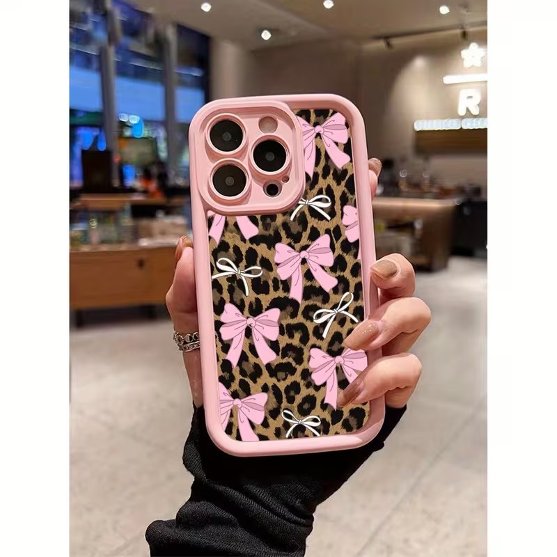 Leopard Print Bow Phone Case F - Phone Cases Iphone 14 review and price