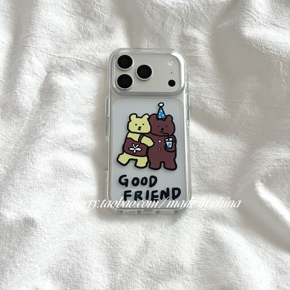 Korean Ins Cute Yellow & Brown - Phone Cases Brown review and price