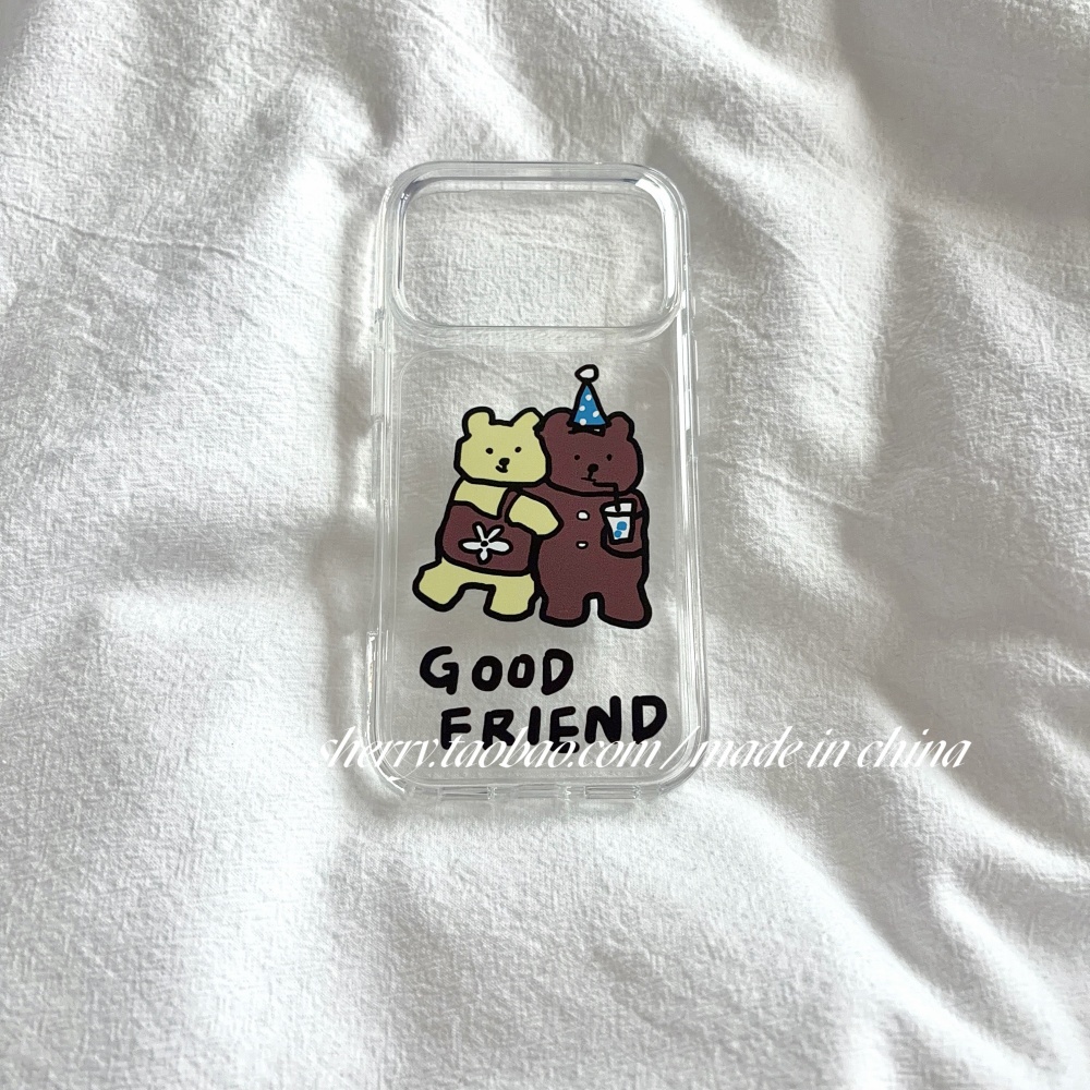 Korean Ins Cute Yellow & Brown - Phone Cases Brown review and price
