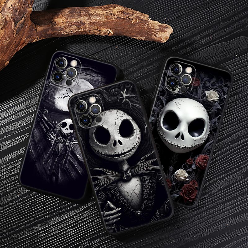 Jack Skellington Black Art Dis - Phone Cases Art review and price