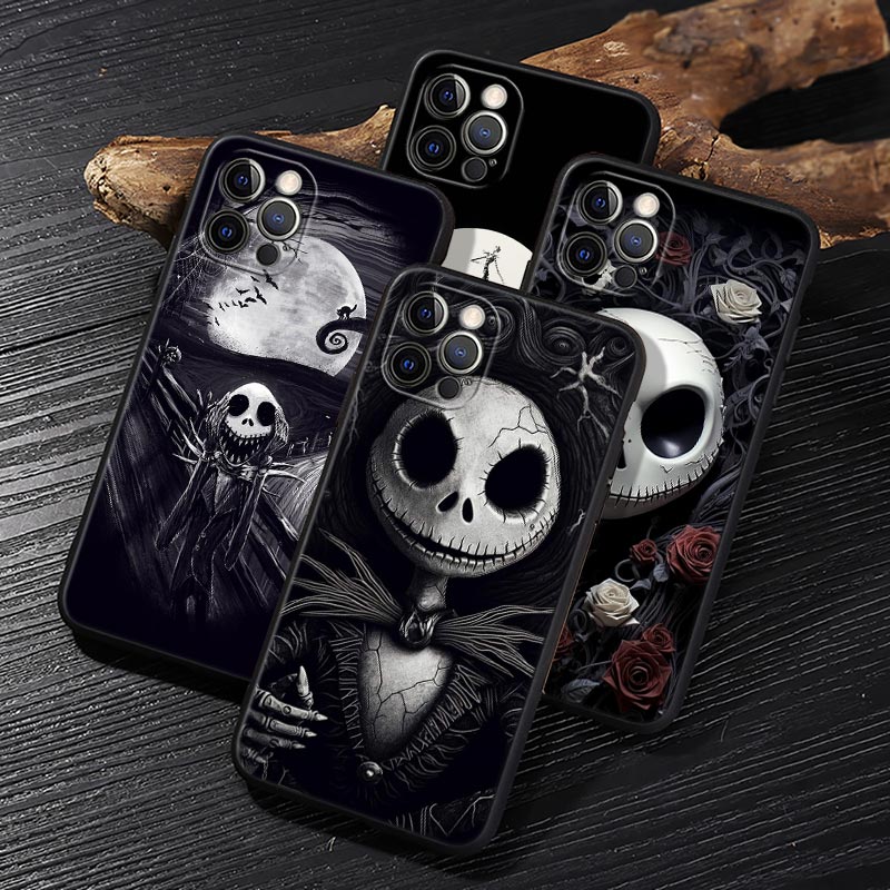 Jack Skellington Black Art Dis - Phone Cases Art review and price