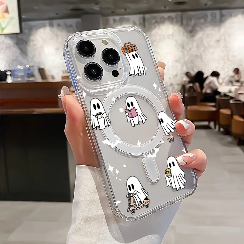 Magnetic Halloween Ghost Print - Phone Cases Samsung S25 Fe review and price