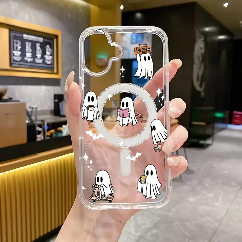 Magnetic Halloween Ghost Print - Phone Cases Samsung S25 Fe review and price