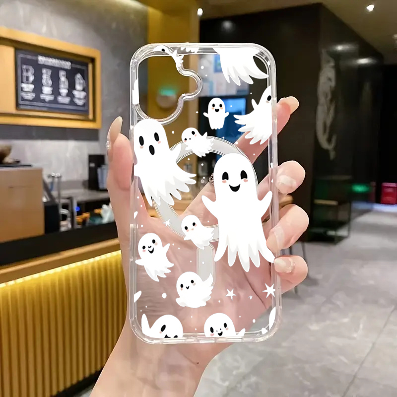 Magnetic Halloween Ghost Print - Phone Cases Samsung S25 Fe review and price