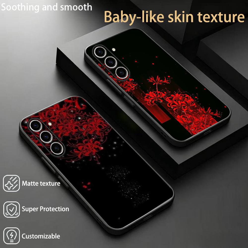 Red spider lily Japan art fash - Phone Cases Art review and price