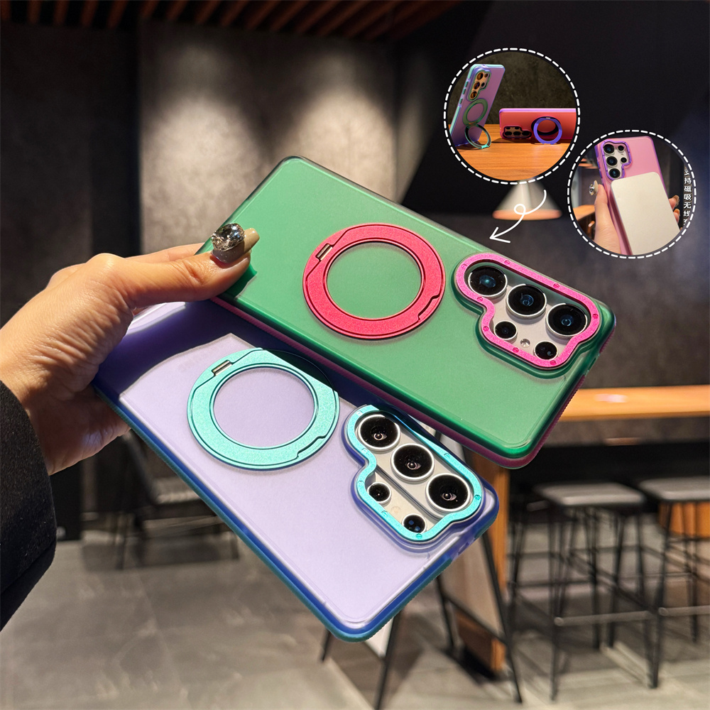 Contrasting Color 360 Rotating - Ring Stand Case review and price