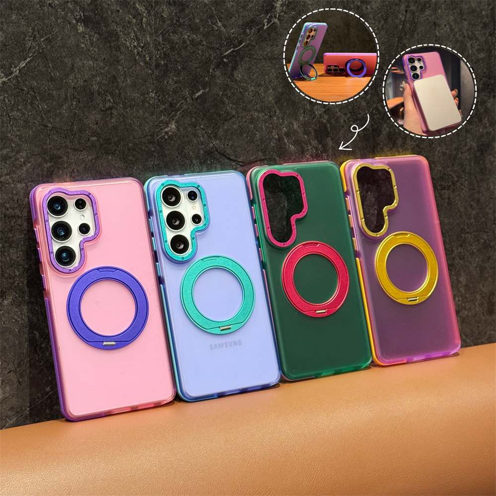 Contrasting Color 360 Rotating - Ring Stand Case review and price
