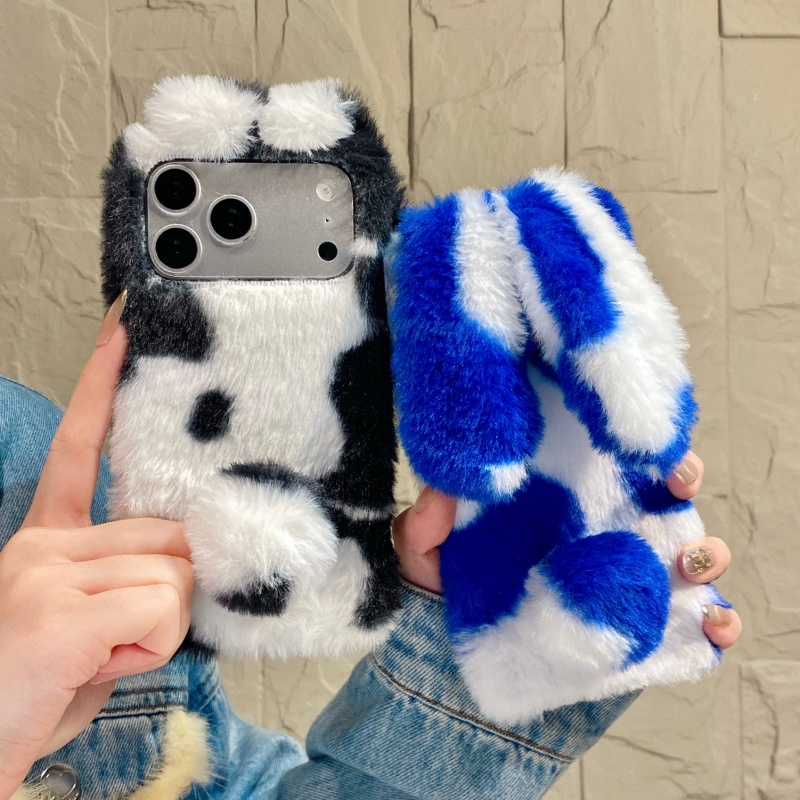 Cute Rabbit Design Fluffy Phon - Phone Cases Iphone 14 review and price
