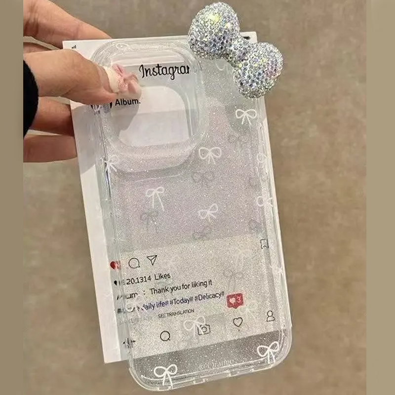 Luxury Sparkling Powder 3D Ful - Phone Cases Classy review and price