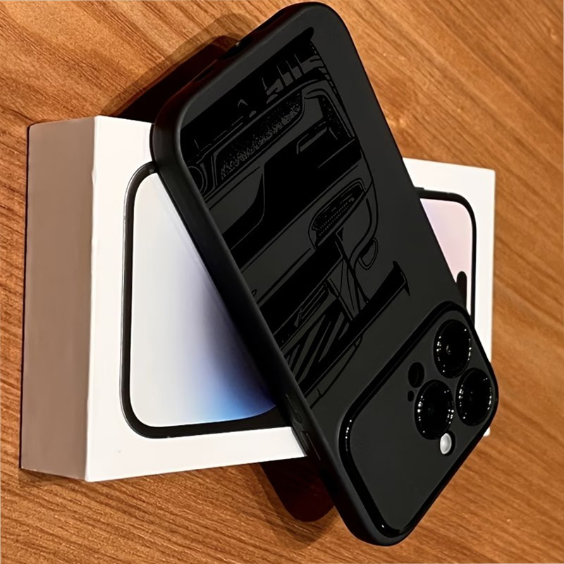 Line-Drawing of a Sports Car P - Phone Cases Rugged review and price