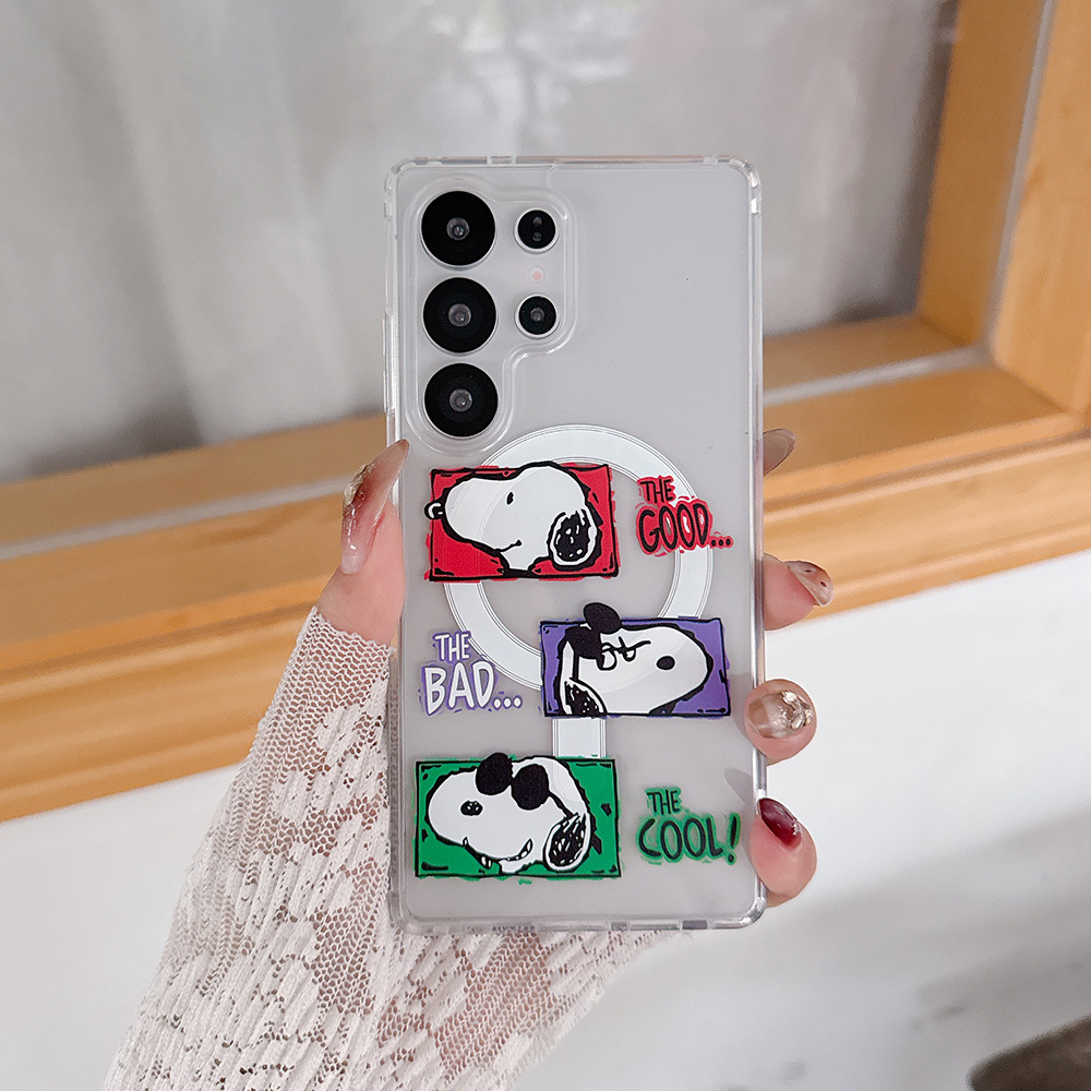 Cute Cartoon Snoopy Charlie Br - Phone Cases Brown review and price
